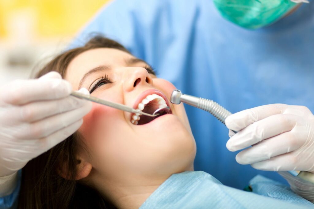 image of dental exam